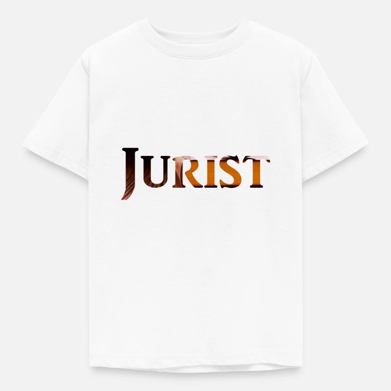 Jurist - Kinder T-Shirt - Weiß