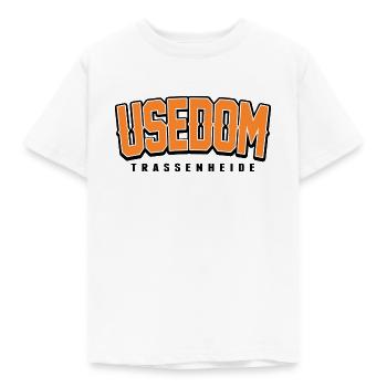 Usedom Shirt - Kids' T-Shirt - white - Front - AI Model Kid Male (0cm)