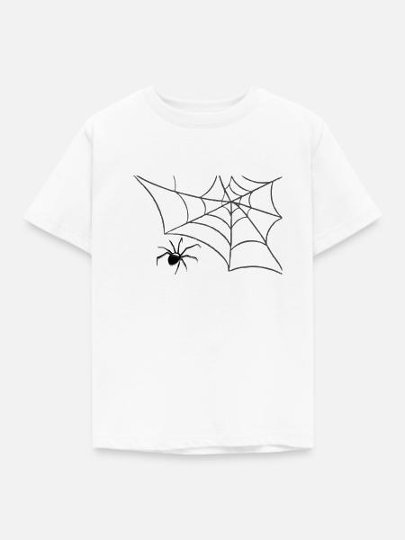 Spinne - Kinder T-Shirt - Weiß