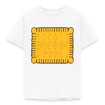 Kleine LU - Kinder T-Shirt - Weiß - Vorne - AI Model Kid Male (0cm)