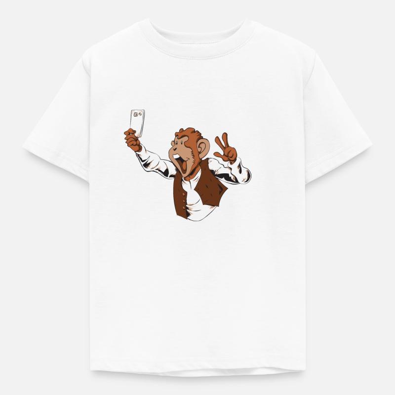 MonoCool - Kinder T-Shirt - Weiß