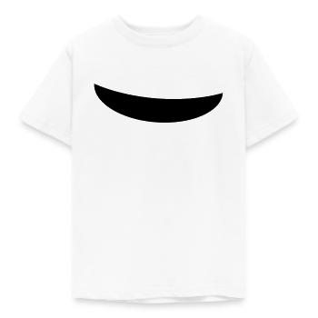 Just smile and grin - Kids' T-Shirt - white - Front - AI Model Kid Male (0cm)