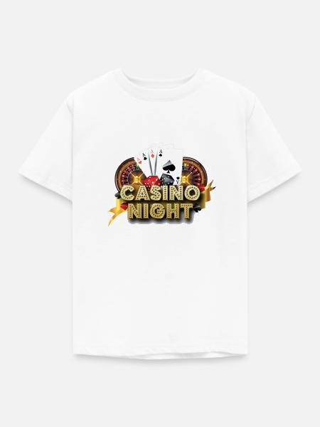 roulette - Kinder T-Shirt - Weiß