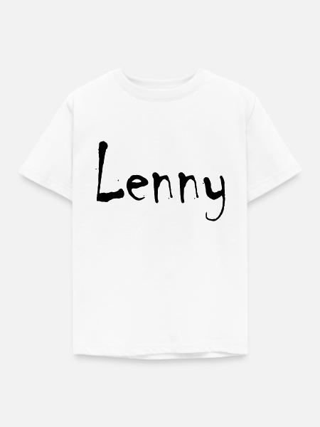Lenny - Kinder T-Shirt - Weiß