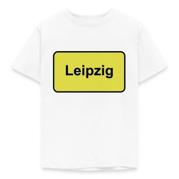 Chemin de Leipzig à Leipzig - T-shirt Enfant - blanc - Devant - AI Model Kid Male (0cm)
