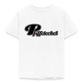 Pfiffeteckel - Kinder T-Shirt - Weiß - Vorne - AI Model Kid Male (0cm)