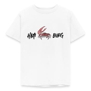Hamburg - Kinder T-Shirt - Weiß - Vorne - AI Model Kid Male (0cm)