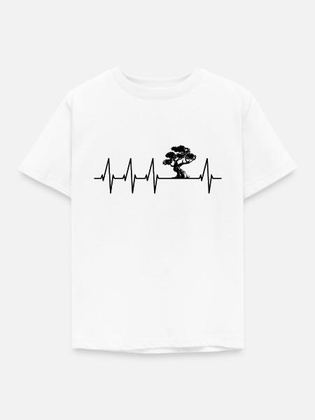 Bonsai - Kinder T-Shirt - Weiß