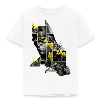 Batman 80 Ans Batmobil - T-shirt Enfant - blanc - Devant - AI Model Kid Male (0cm)