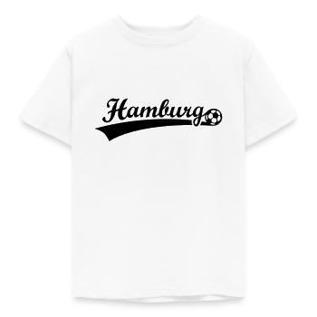 Fußball Stadt Hamburg St Pauli HH Altona - Kinder T-Shirt - Weiß - Vorne - AI Model Kid Male (0cm)