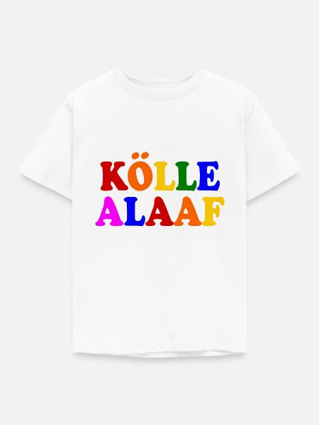 Kölle alaaf - Kinder T-Shirt - Weiß