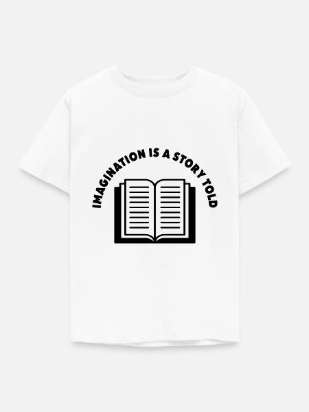 VORSTELLUNGSKRAFT - Kinder T-Shirt - Weiß