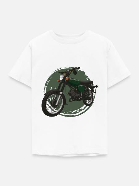 S51 // Illustration - Kinder T-Shirt - Weiß