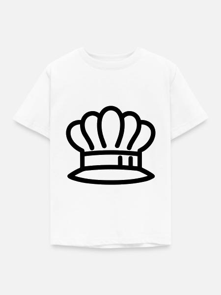 Küchenchef - Kinder T-Shirt - Weiß