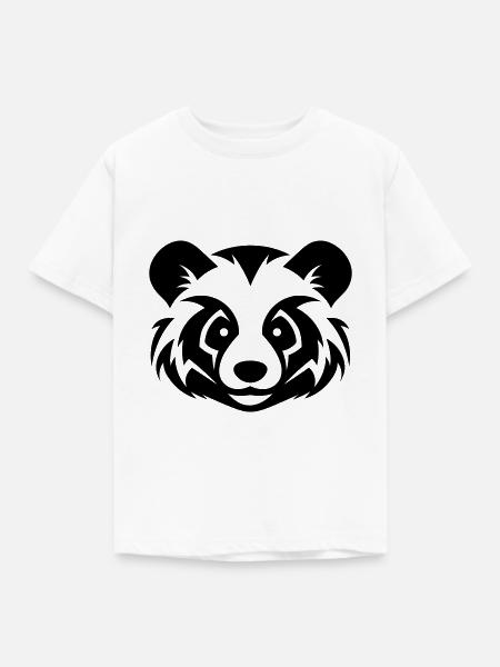 Kleiner Panda - Kinder T-Shirt - Weiß