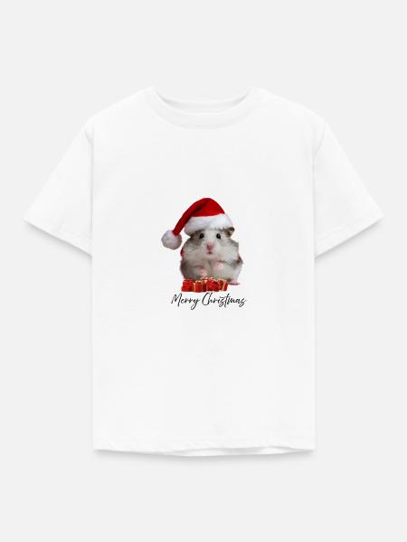 Merry Christmas - Kinder T-Shirt - Weiß