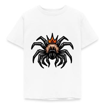 Tarentule Cartoon Couronne - T-shirt Enfant - blanc - Devant - AI Model Kid Male (0cm)