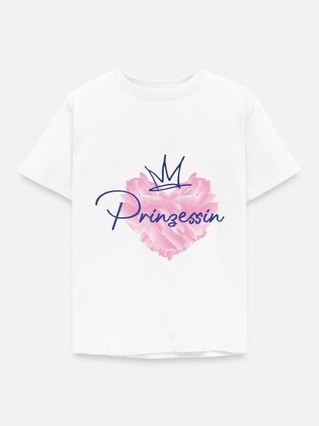 Prinzessin - Kinder T-Shirt - Weiß