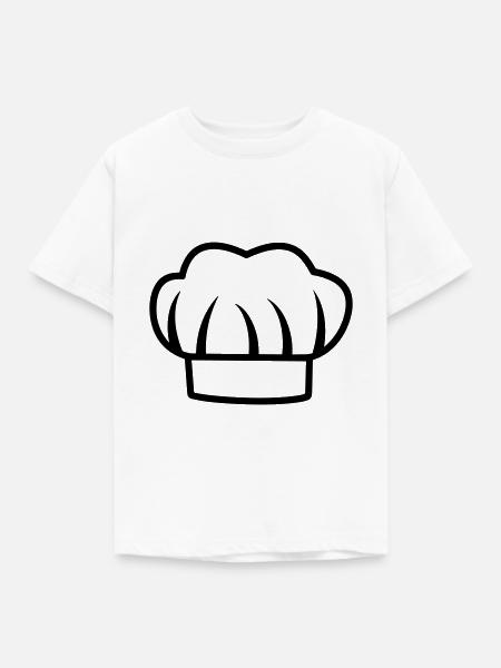 Küchenchef - Kinder T-Shirt - Weiß