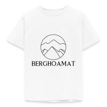 BERGHOAMAT - T-shirt Enfant - blanc - Devant - AI Model Kid Male (0cm)