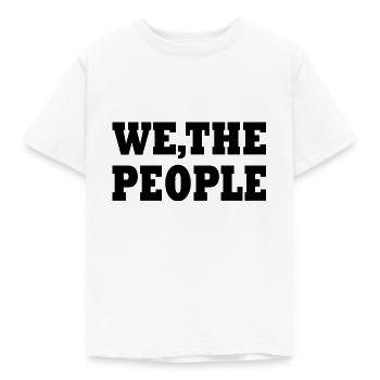 we the people - T-shirt Enfant - blanc - Devant - AI Model Kid Male (0cm)