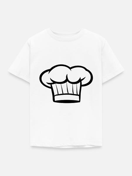 Küchenchef - Kinder T-Shirt - Weiß