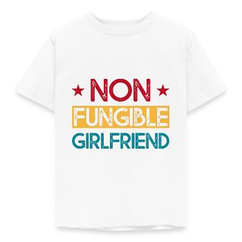 Non Fungible Girlfriend - Kids' T-Shirt - white - Front - AI Model Kid Male (0cm)
