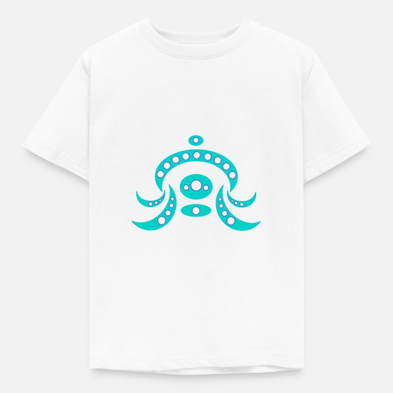 Pattern N°12 - Kids' T-Shirt - white