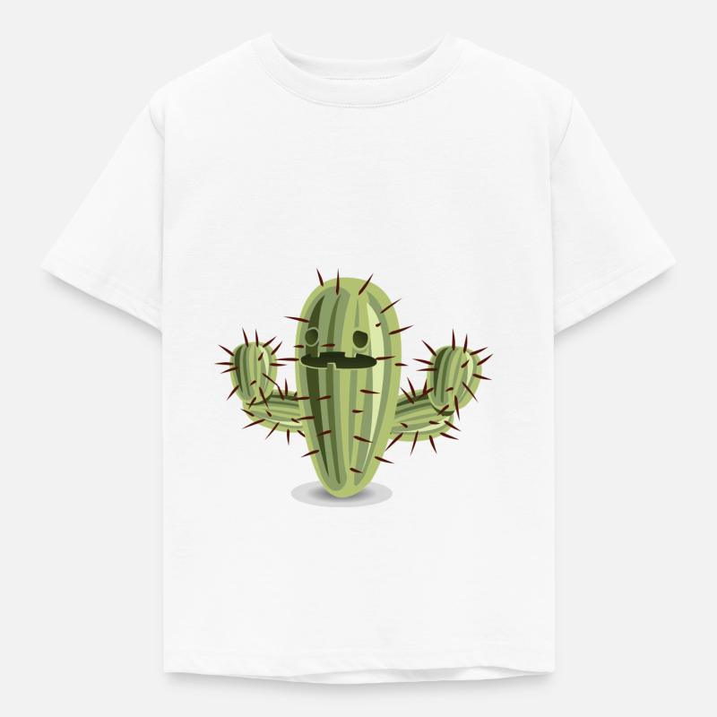 Cactus - Kids' T-Shirt - white