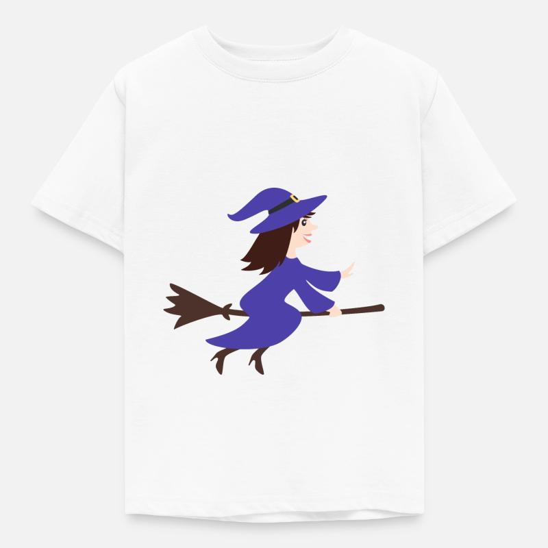 sorcière - T-shirt Enfant - blanc