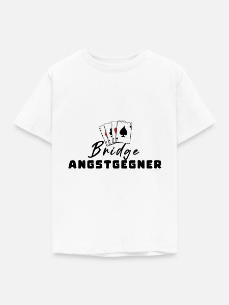 Bridge Angstgegner - Kinder T-Shirt - Weiß
