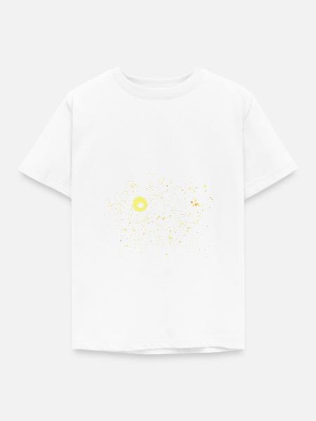 Sternenhimmel - Kinder T-Shirt - Weiß