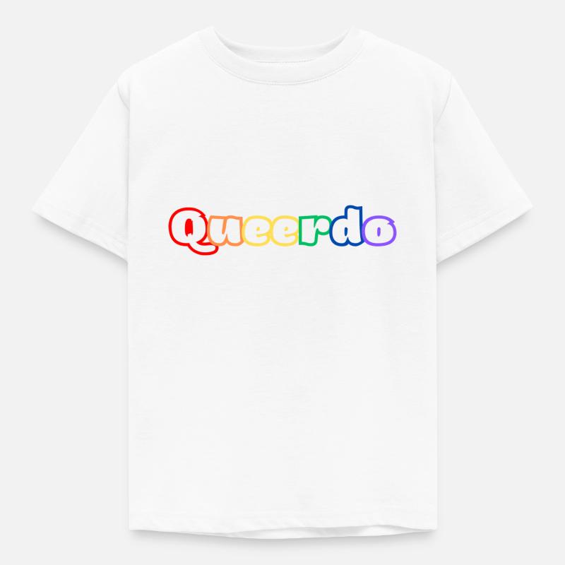 Queerdo - T-shirt Enfant - blanc