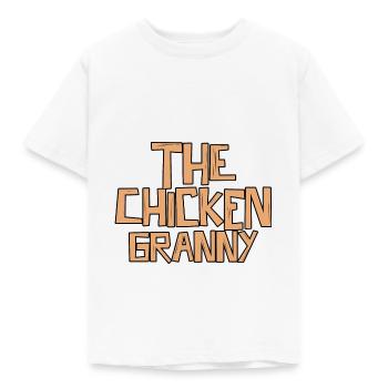 The Chicken Granny 3 - Kinder T-Shirt - Weiß - Vorne - AI Model Kid Male (0cm)