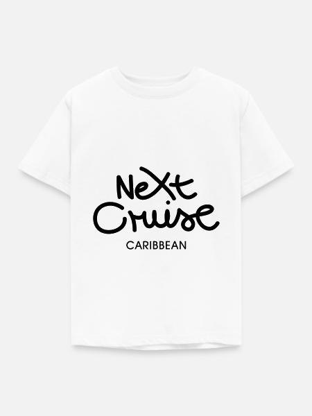 Nächste Reise Karibik - Kinder T-Shirt - Weiß