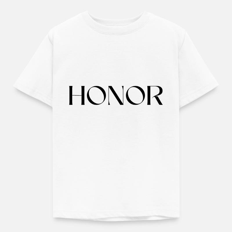 Honor - T-shirt Enfant - blanc