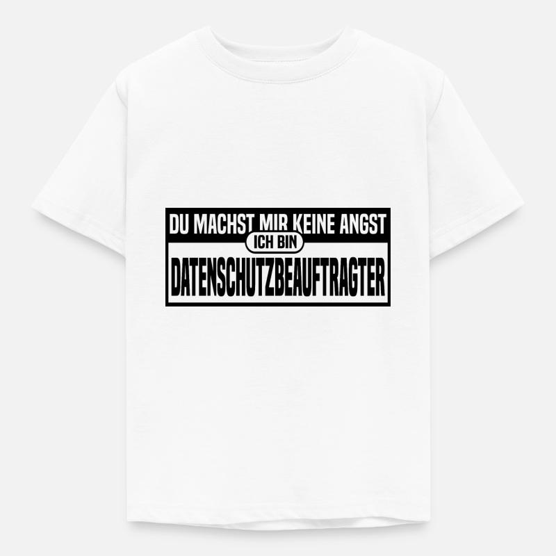 Data protection supervisor - Kids' T-Shirt - white