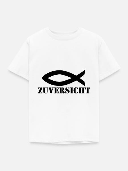 Zuversicht - Kinder T-Shirt - Weiß