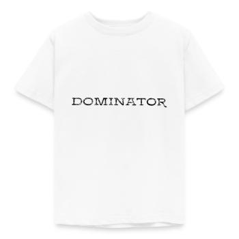 DOMINATOR 2/3 - Kids' T-Shirt - white - Front - AI Model Kid Male (0cm)