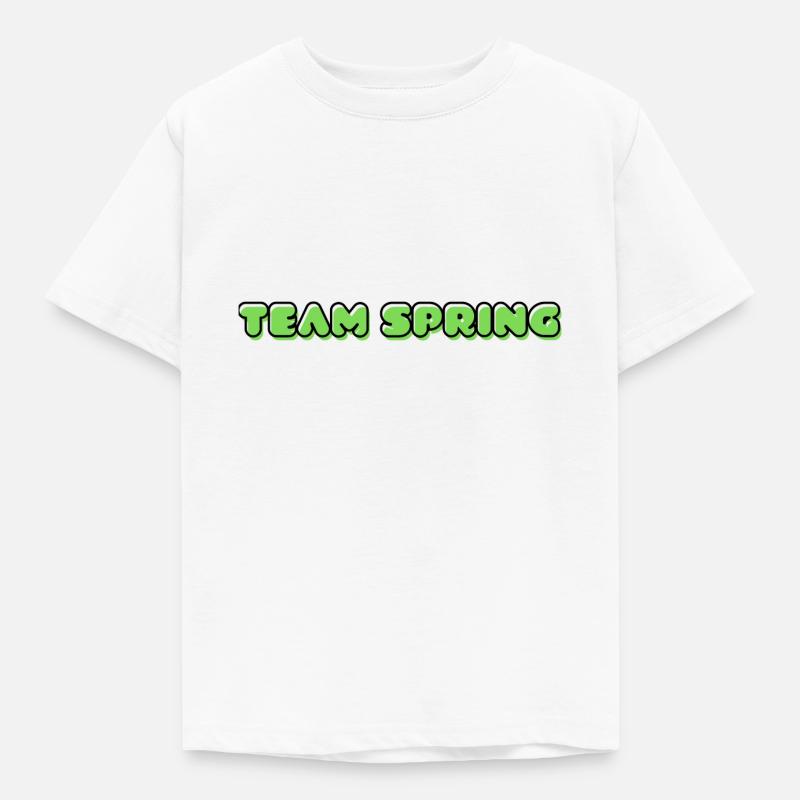 TEAM SPRING - T-shirt Enfant - blanc