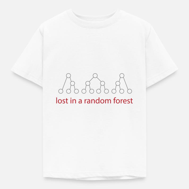 Forest Computer Science Data Science Gift - Kids' T-Shirt - white