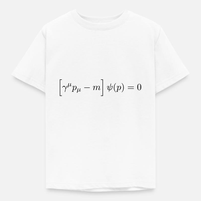 dirac - Kids' T-Shirt - white