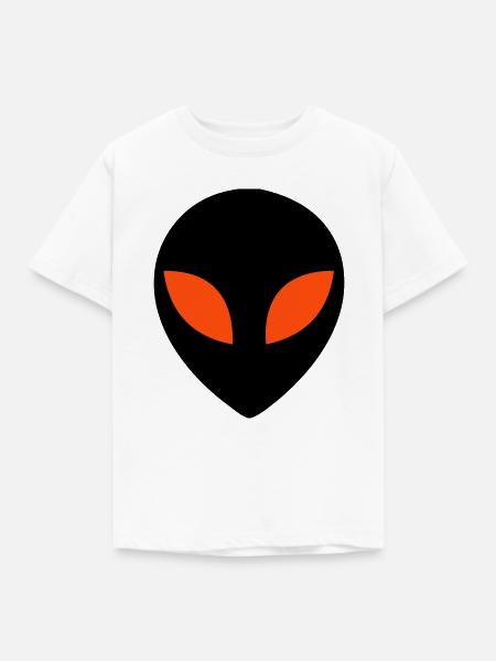 Alien - Kinder T-Shirt - Weiß