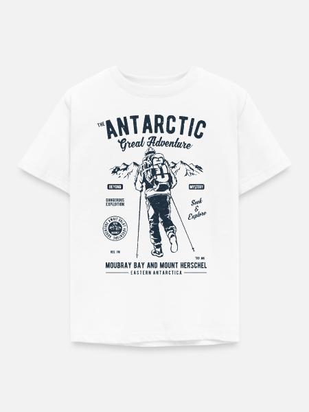 Antarctic Adventure - Kinder T-Shirt - Weiß