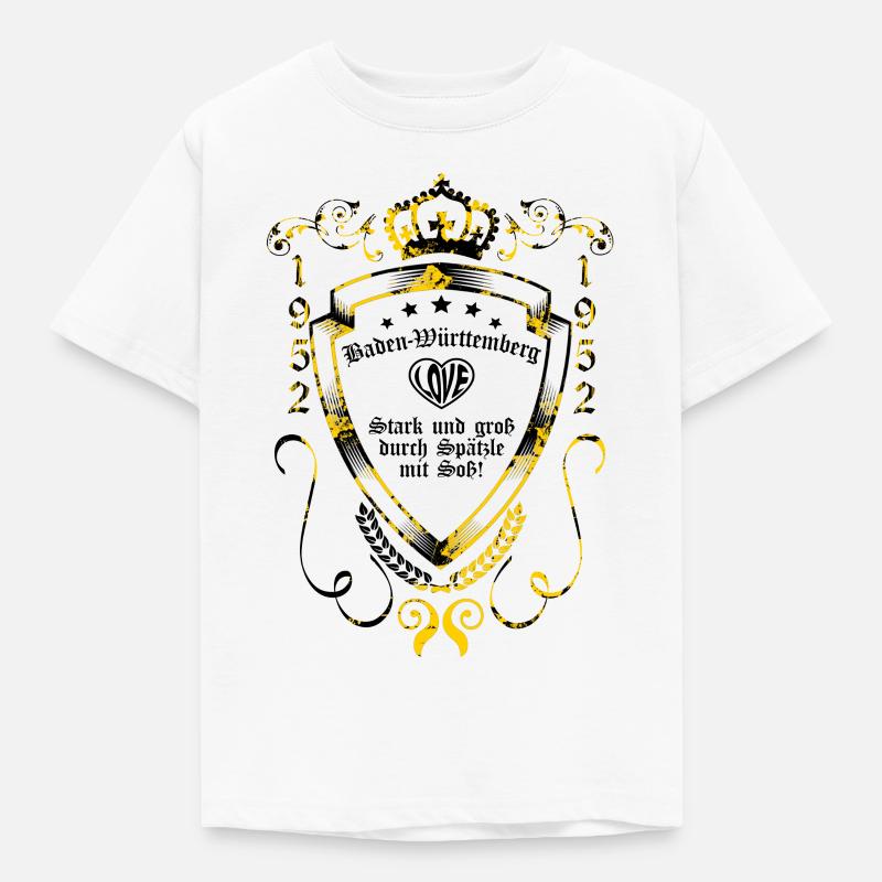 Baden-Württemberg - Kinder T-Shirt - Weiß
