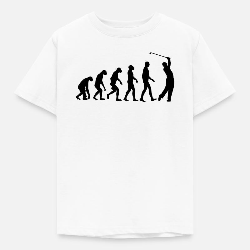 Golf Golf Evolution - T-shirt Enfant - blanc