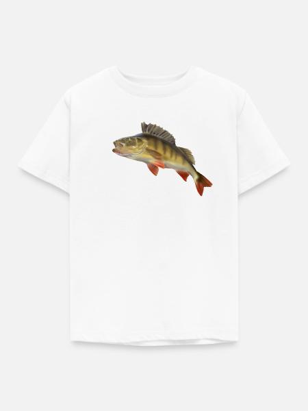 Barsch - Kinder T-Shirt - Weiß