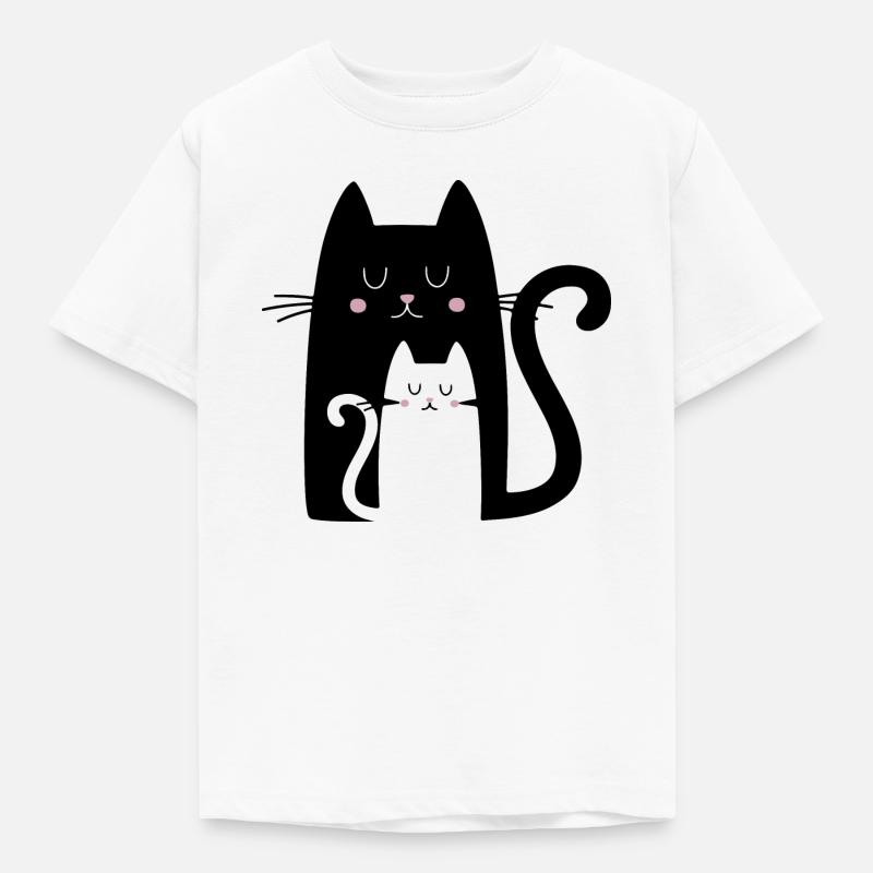 Kätzchen - Kinder T-Shirt - Weiß