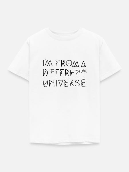 Alien - Kinder T-Shirt - Weiß