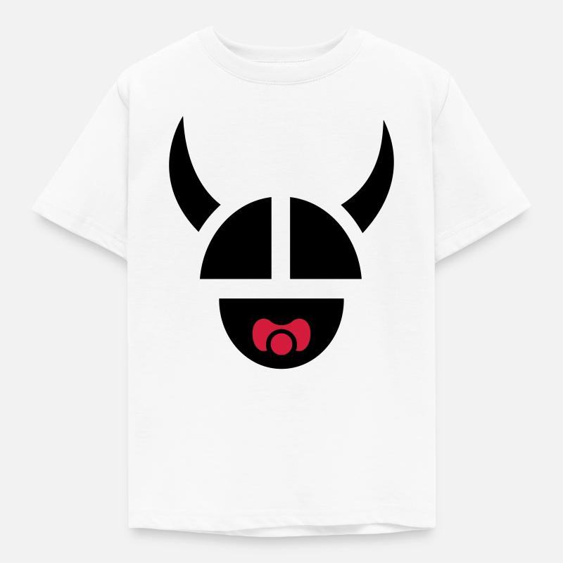 Wikingerkind - Kinder T-Shirt - Weiß